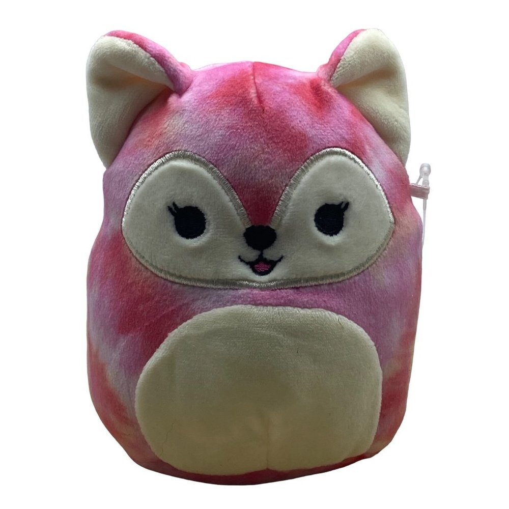 Kellytoy Squishmallows Pink Sabine the Fox 6 Inch Stuffed Animal Plush‎ Toy